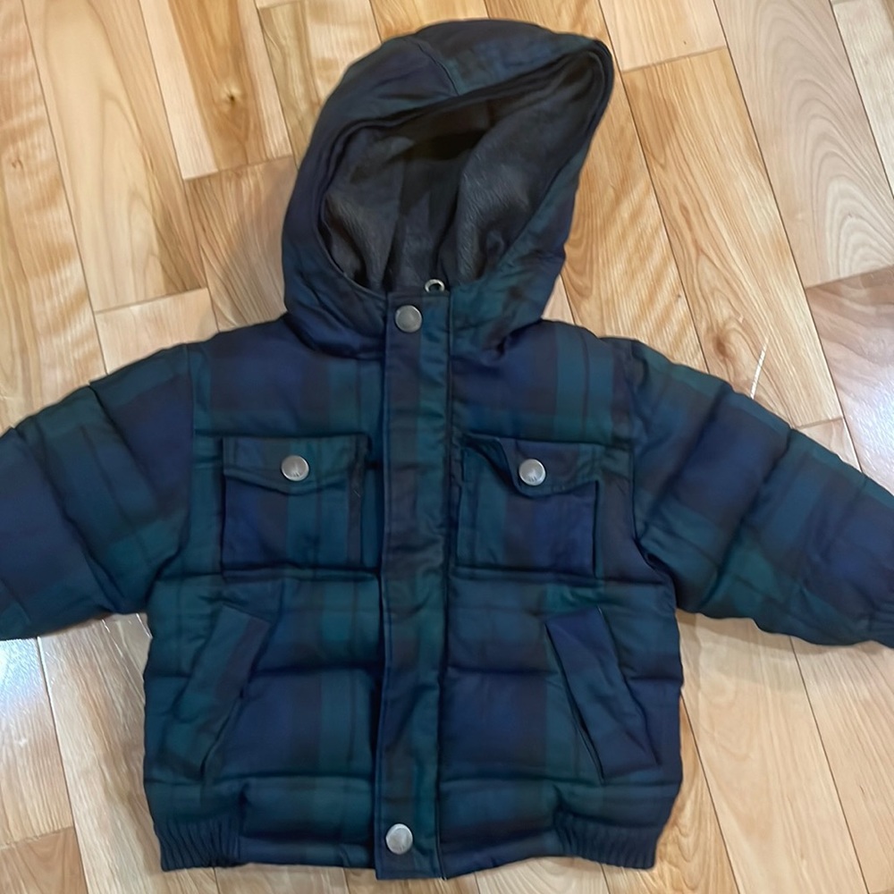 GAP plaid thick jacket/coat